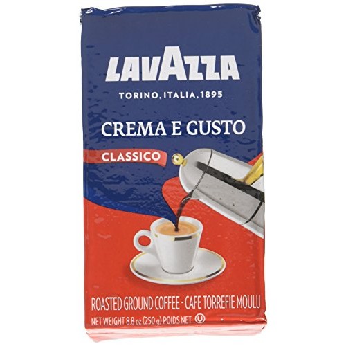 Lavazza Italian Crema E Gusto Ground Espresso 1 Case = 20 X 8