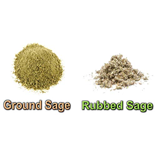 100% Natural Ground And Whole Sage Leaf Herb, Spice, Seasoning,