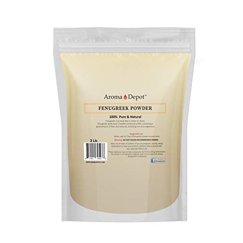 2Lb Fenugreek Seed Powder Trigonella Foenum Graecum 32 Oz Ment
