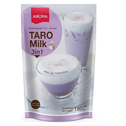 Taro Boba/Bubble Instant Tea Powder 30 Grams | Make For 6 Servin