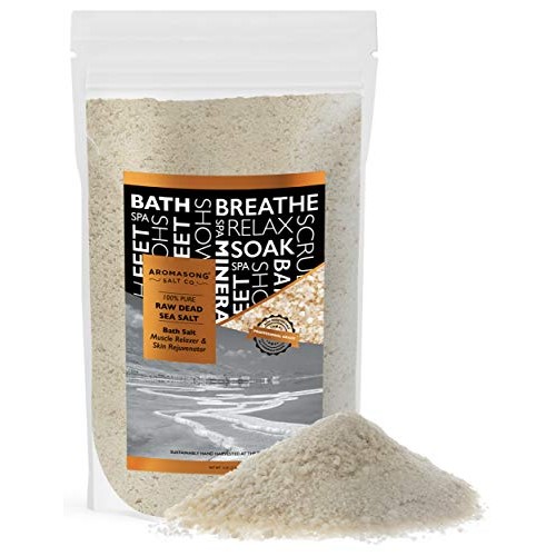 5 Lbs Raw Dead Sea Salt Not Cleaned, Still Contains All Dead Sea