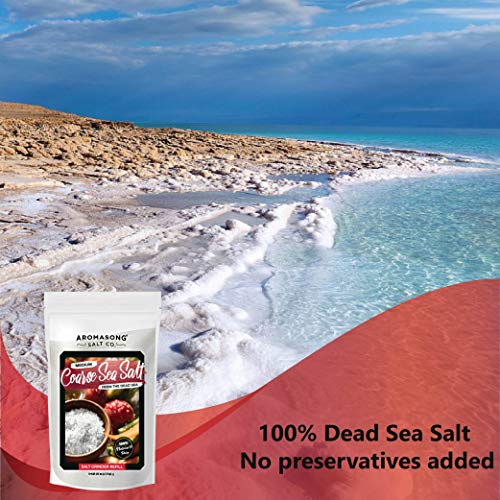 Aromasong Organic Sea Salt, - Kosher Salt Grain, Large Bulk Rese
