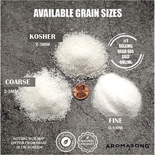 Organic Sea Salt, Coarse Grain, Large Bulk 2.43 Lb. Resealable B