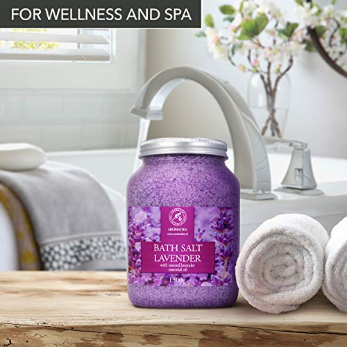 Sea Salt Lavender With Natural Lavender Essential Oil 1300G - La