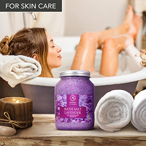 Sea Salt Lavender With Natural Lavender Essential Oil 1300G - La