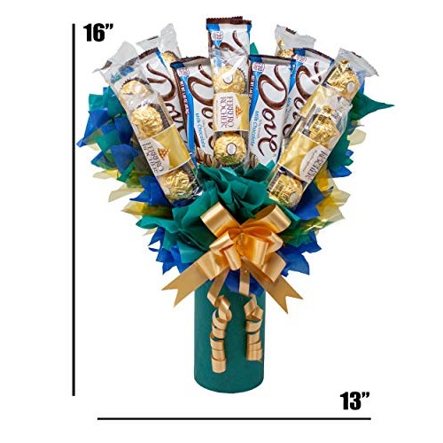 Dove &Amp; Ferrero Rocher Chocolate Bouquet | Gift For Chocolate Lov