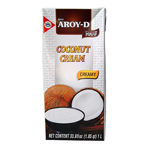 Aroy-D 100% Pure Coconut Cream, 33.8 Fl Oz