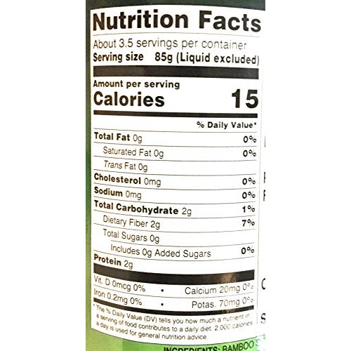 Aroy-D Bamboo Shoot Halves In Water 19 Oz4 Pack