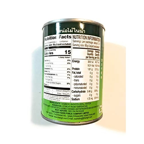 Aroy-D Bamboo Shoot Strips In Water 19 Oz4 Pack