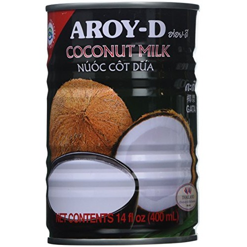 Aroy-D Coconut Milk 14 Oz Can Pack Of 6
