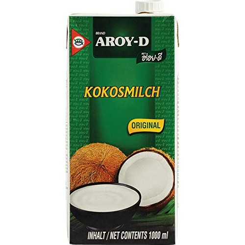 Aroy-D Coconut Milk, 33.8 Fluid Ounce Pack Of 6