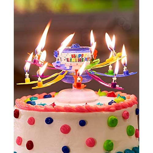 The Incredible Glitter Birthday Candle