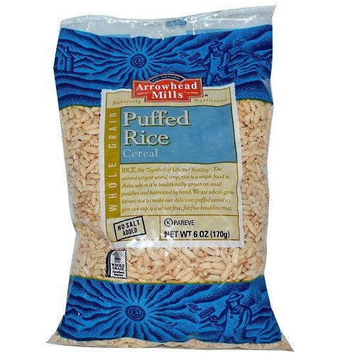 Arrowhead Mills Puffed Brown Rice Cereal 3X6 Oz.