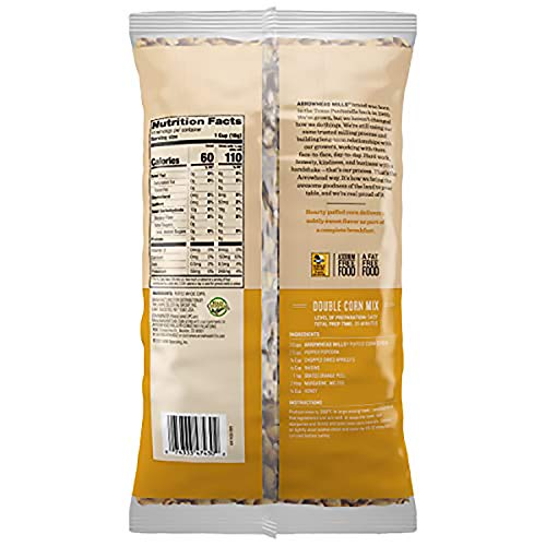 Arrowhead Mills Cereal, Puffed Corn, 6 Ounce Pack Of 12