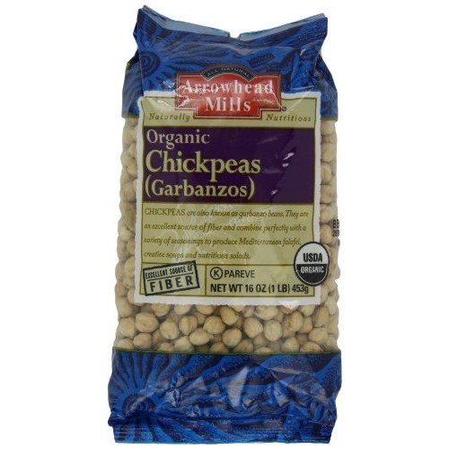 Arrowhead Mills Chickpeas, 1-Pound Unit Pack Of 6