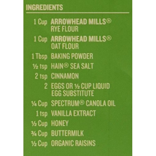 Arrowhead Mills Flour Rye Organic, 20 Oz