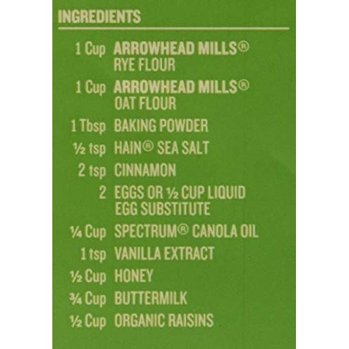 Arrowhead Mills Flour Rye Organic, 20 Oz 3 Pack