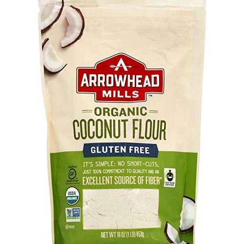 Arrowhead Mills Organic Coconut Flour, Gluten Free, 16 Ounce Bag
