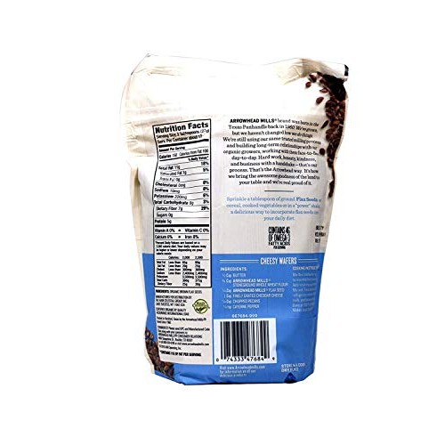 Arrowhead Mills, Organic Flax Seeds, 16 Oz 453 G - 2Pcs