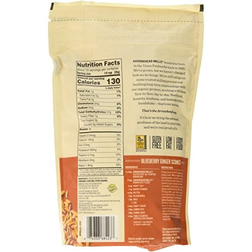 Arrowhead Mills Organic Gluten-Free Brown Rice Flour, 24 Oz.