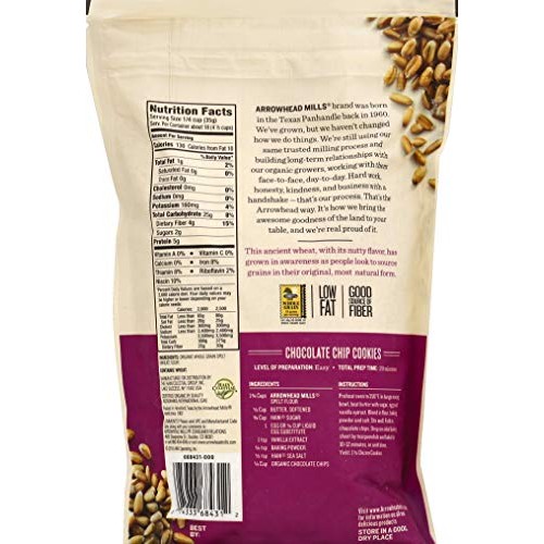 Arrowhead Mills Organic Spelt Flour, 22 Ounce Bag Pack Of 6