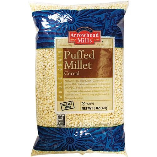 Arrowhead Mills Puffed Millet Cereal, 3 6-Oz. Bags