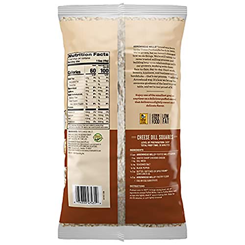 Arrowhead Mills Puffed Millet Cereal, 6 Ounce Bag Pack Of 12
