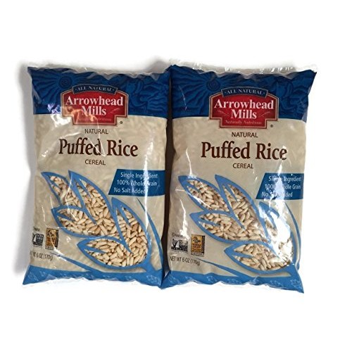 Arrowhead Mills Puffed Rice Cereal, 6 Oz. Packages Set Of 2