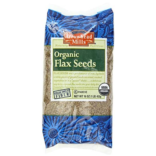Flax Seed Organic Arrowhead Mills 1 Lbs Bulk 2 Pack