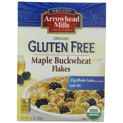 Organic Gluten Free Maple Buckwheat Flakes 10 Ounces Case Of 12
