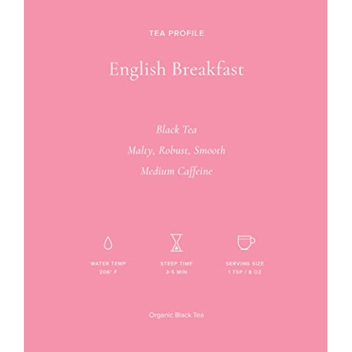 Art of Tea | Organic English Breakfast | 12 Eco Friendly Pyramid...