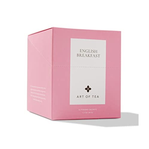 Art of Tea | Organic English Breakfast | 12 Eco Friendly Pyramid...