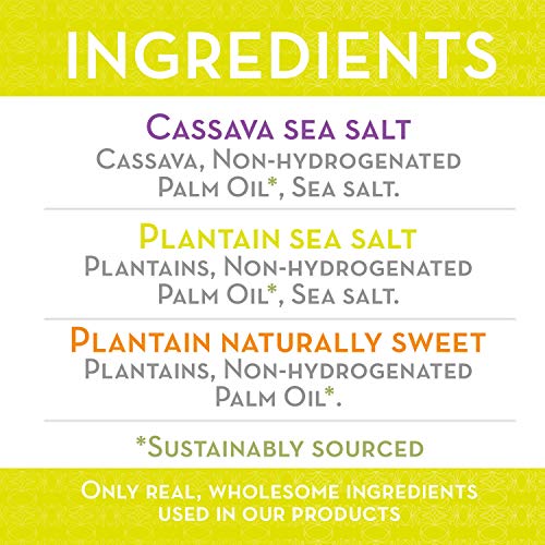 Plantain Chips - Cassava Chips Individual Bags - Vegan Snacks -