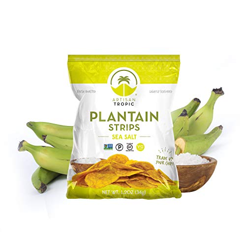 Sea Salt Plantain Chips - Vegan Snacks - Healthy Snacks - Paleo