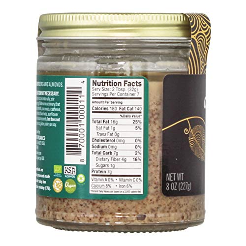 Artisana Organics Non Gmo Raw Almond Butter, 9 Oz | No Sugar Add