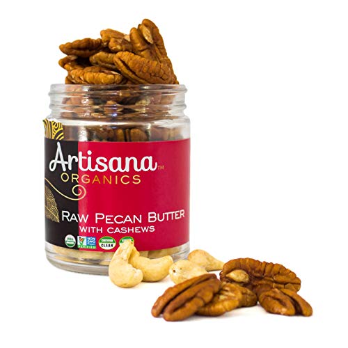 Artisana Organics Raw Pecan Butter with Cashews 6 Pack 9 oz