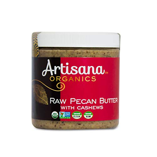 Artisana Organics Raw Pecan Butter with Cashews 6 Pack 9 oz