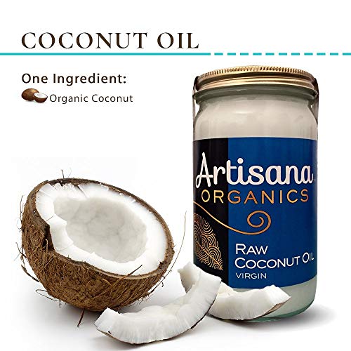 Artisana Organics Raw Virgin Coconut Oil 2 Pack 14 Oz