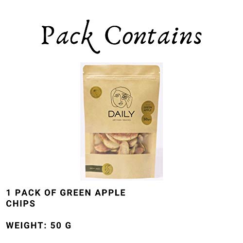 Daily Artisan Green Apple Chips | Most Famous Thin Chips Of Appl