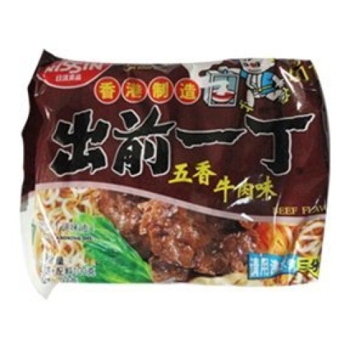 Nissin Demae Ramen Instant Noodle, Five Spices Artificial Beef F