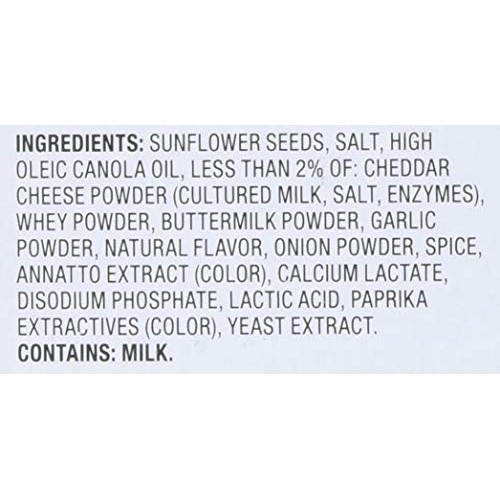 David Seed Sunflower Seeds, Nacho Cheese, 0.8 Ounce, 36 Count