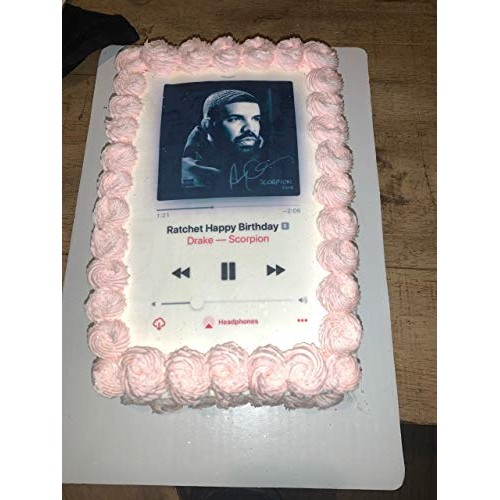 Quarter Sheet Cake - Create Your Own Cake Image By Tnct- Custom