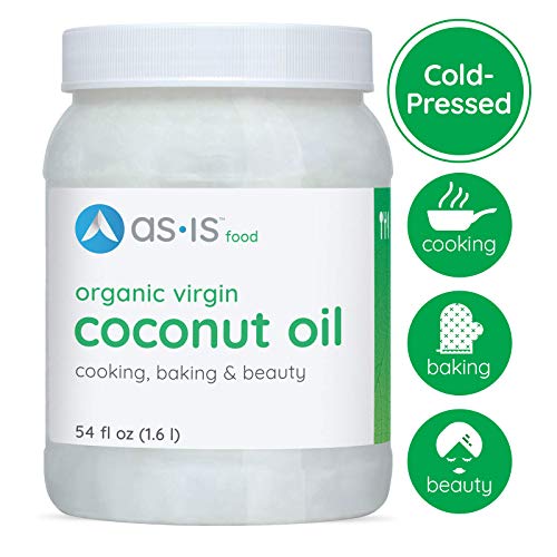 54 Fl Oz, Cold-Pressed, Organic Virgin Coconut Oil For Cooking,