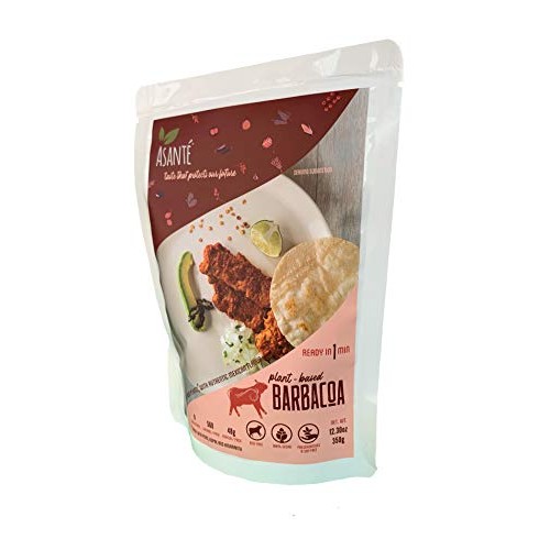 Asante Plant-Based Barbacoa - Vegetarian Food - Meatless, Vegan