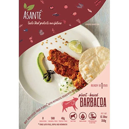 Asante Plant-Based Barbacoa - Vegetarian Food - Meatless, Vegan