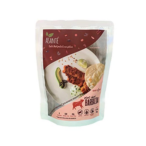 Asante Plant-Based Barbacoa - Vegetarian Food - Meatless, Vegan