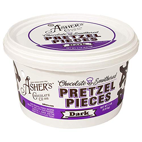 Ashers Chocolate, Chocolate Covered Pretzels, Bulk Smothered Pr