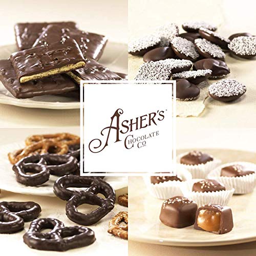 Ashers Chocolate, Gourmet Chocolate Covered Graham Crackers, Sm