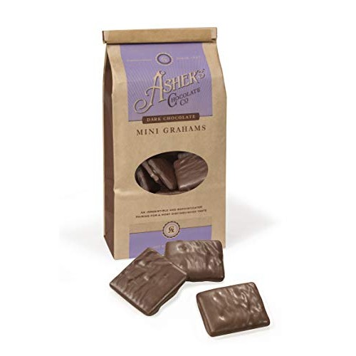 Ashers Chocolate, Gourmet Chocolate Covered Mini Graham Cracker