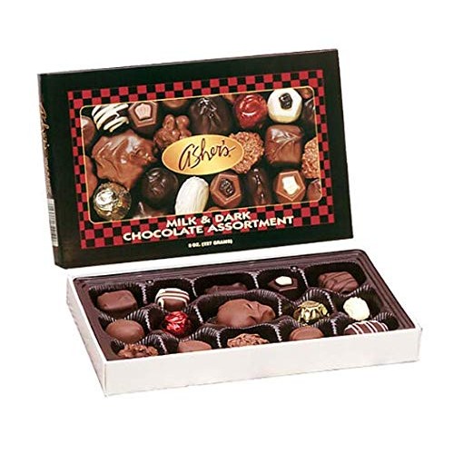 Ashers Chocolate, Milk And Dark Chocolate Assortment, Small Bat